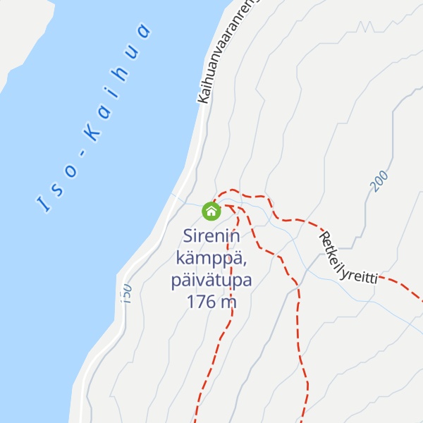 Map of Sirenin kämppä, päivätupa