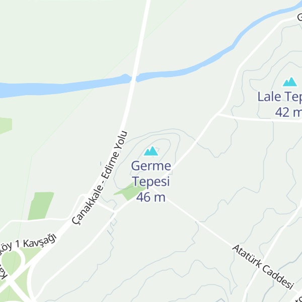Map of Germe Tepesi