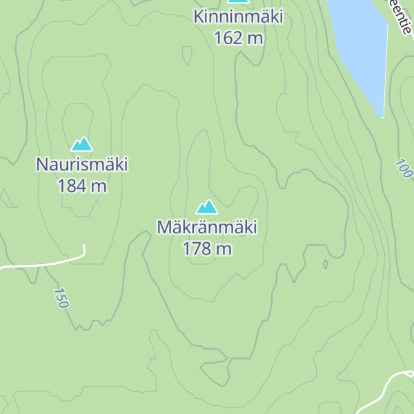 Map of Mäkränmäki