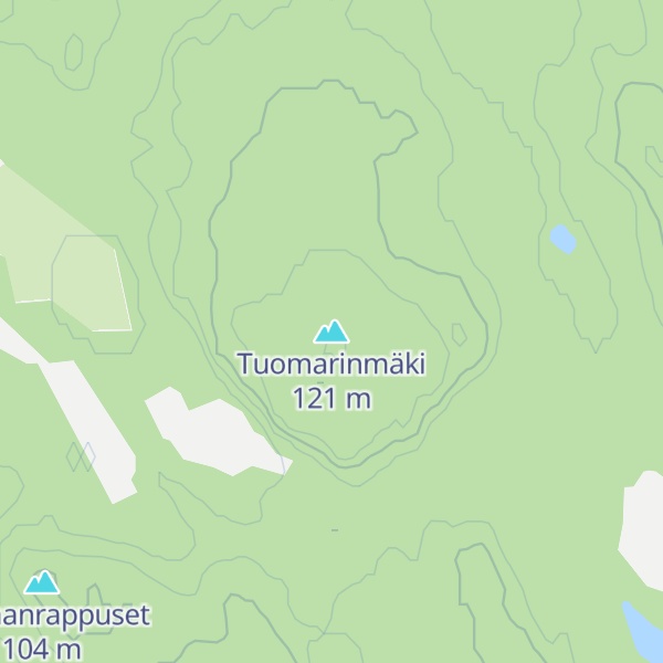 Map of Tuomarinmäki