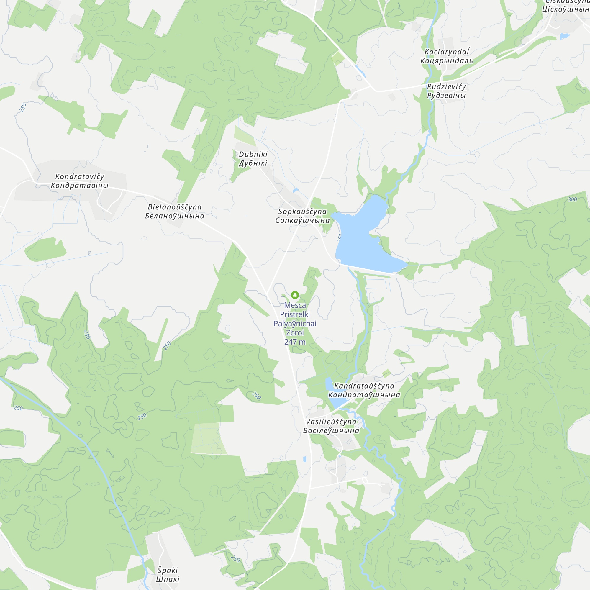 Mesca Pristrelki Palyaўnichai Zbroi map