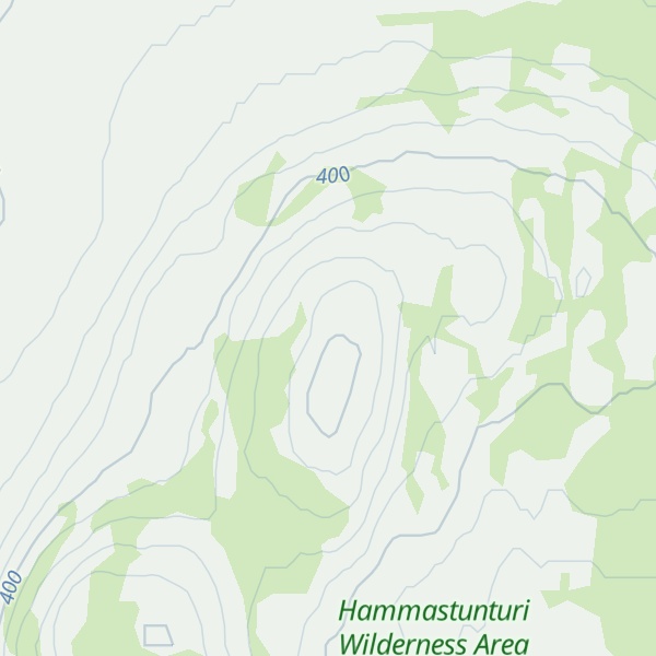 Map of Vaskistunturi