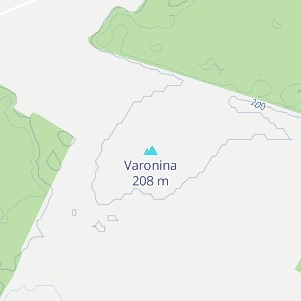 Map of Varonina