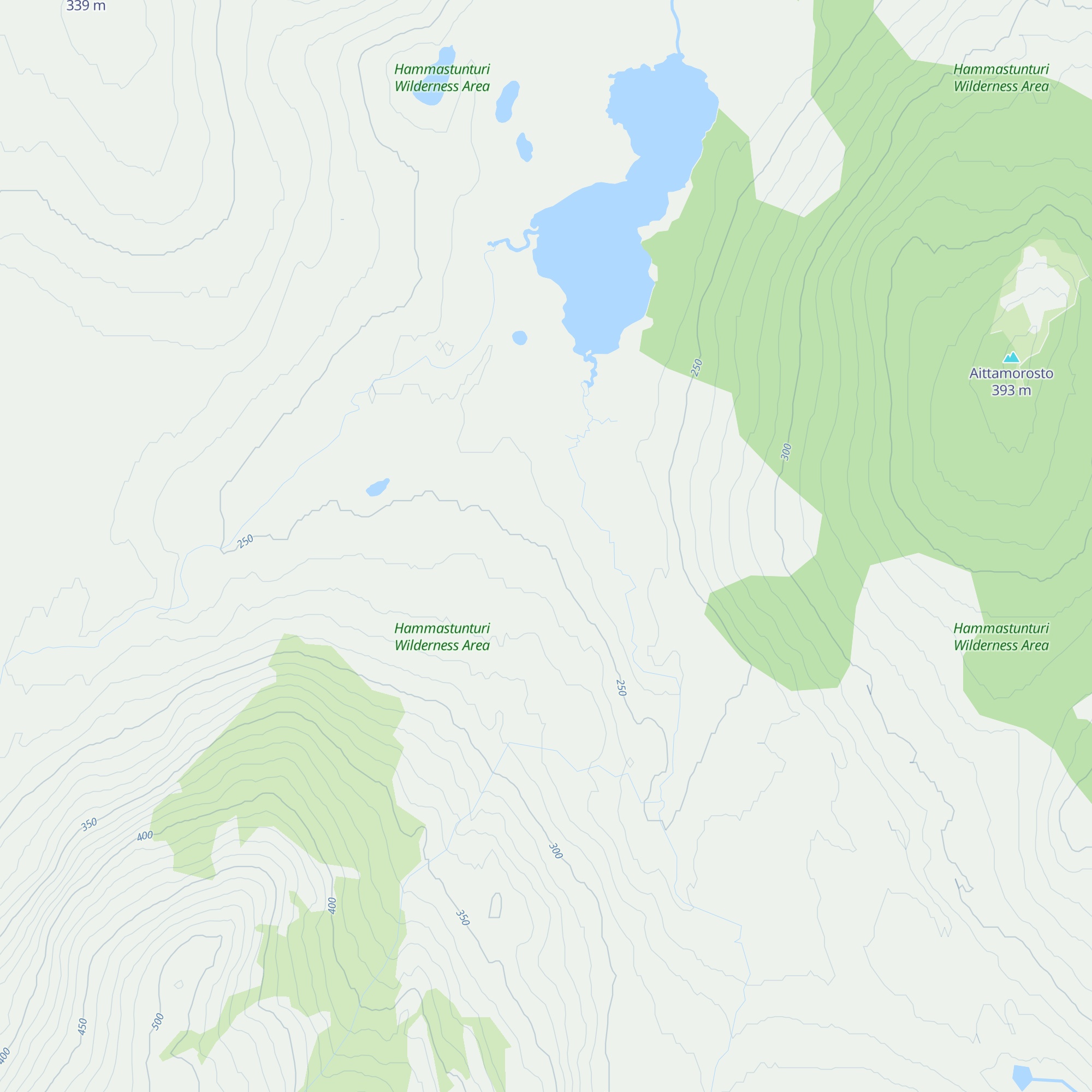 Hammastunturi autiotupa map