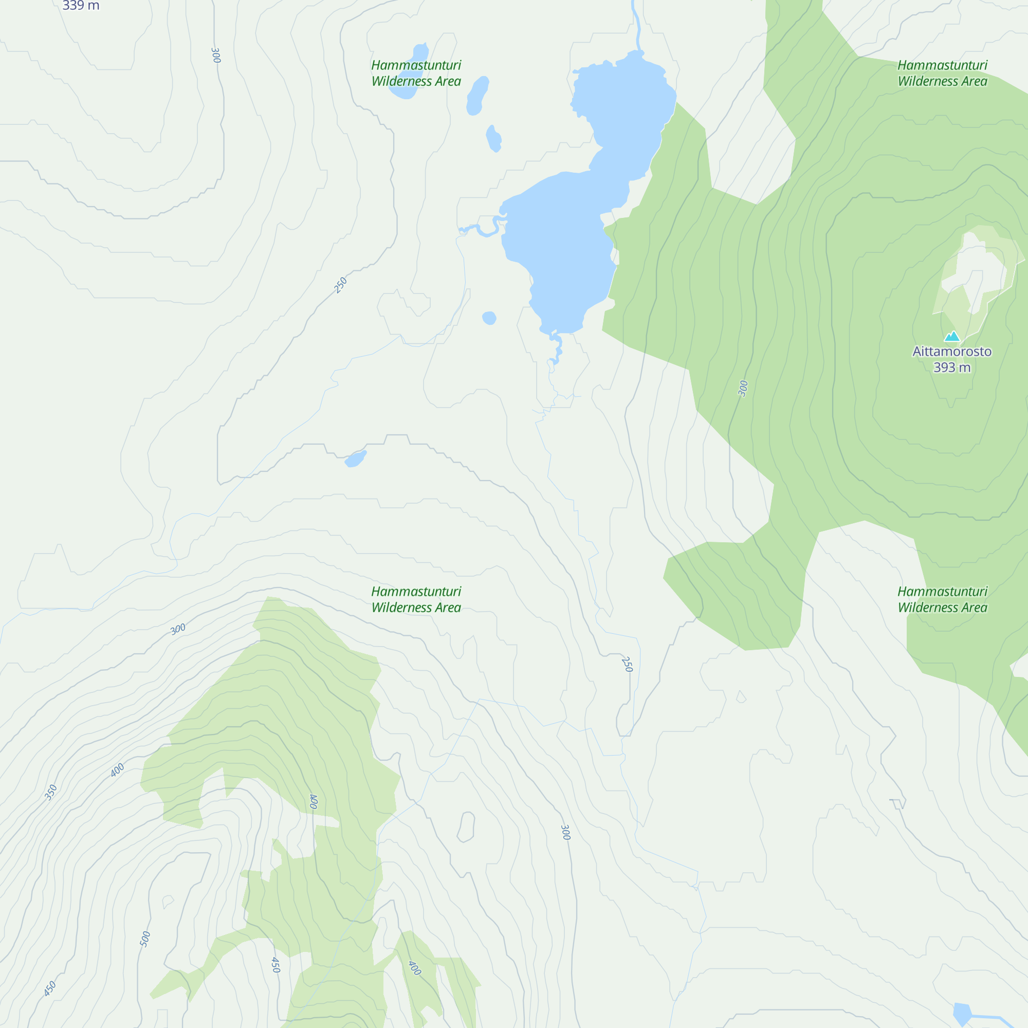 Hammastunturi autiotupa map