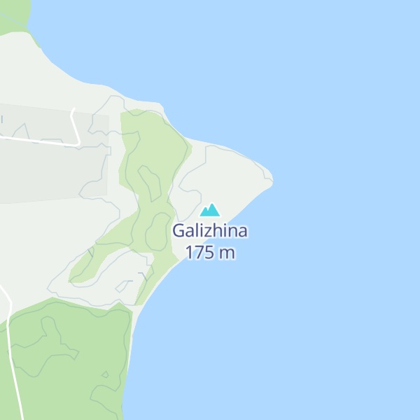 Map of Galizhina