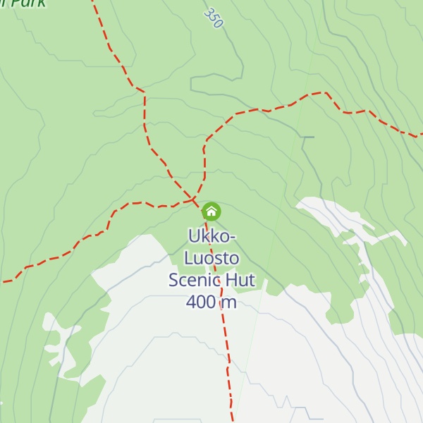Map of Ukko-Luosto Scenic Hut