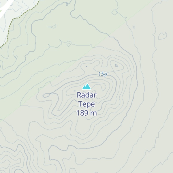 Map of Radar Tepe