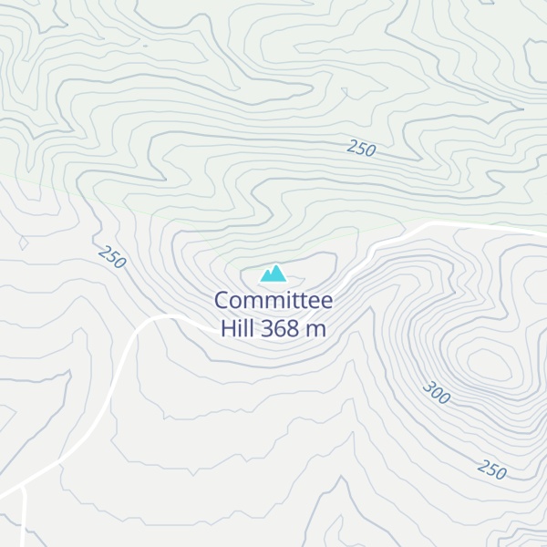 Map of Committee Hill