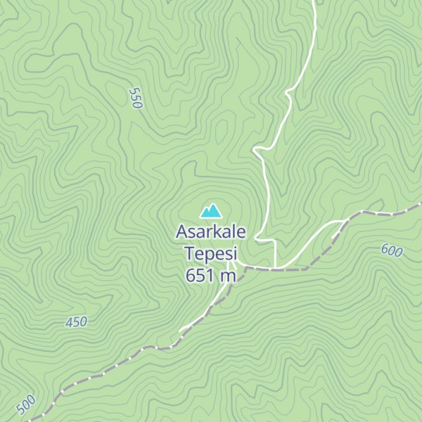 Map of Asarkale Tepesi