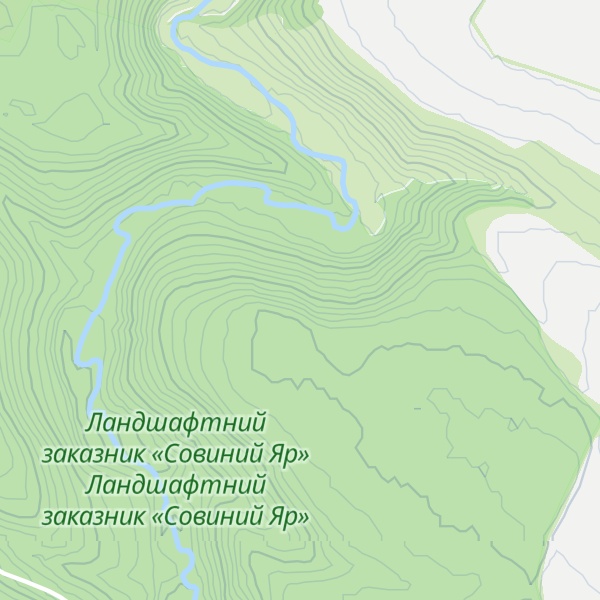 Map of Molochnii Kamin