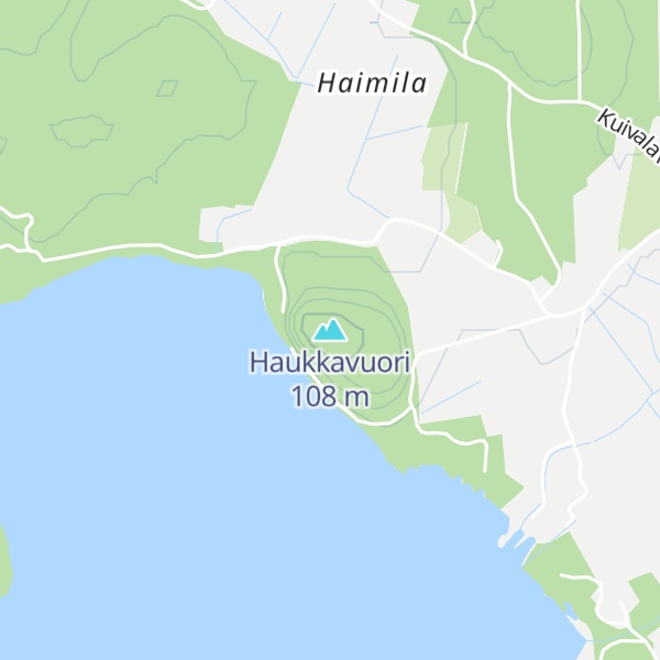Map of Haukkavuori