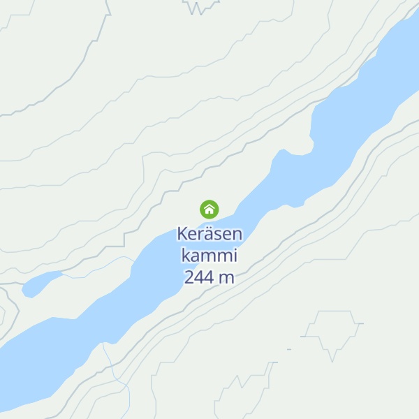 Map of Keräsen kammi
