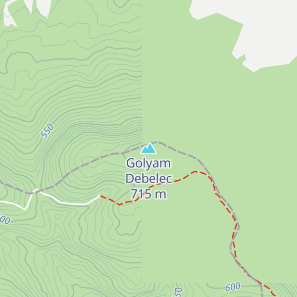 Map of Golyam Debelec