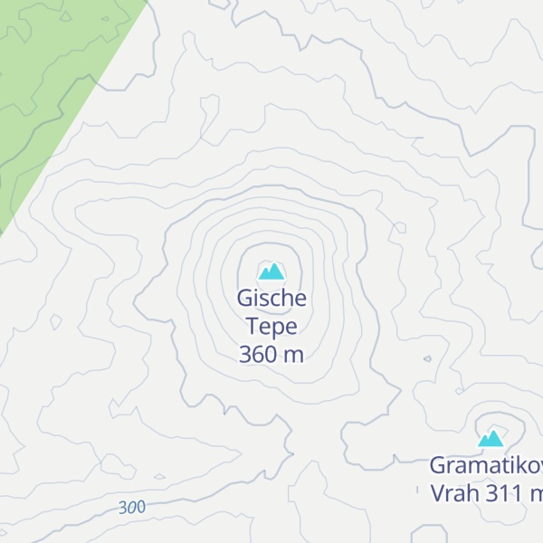 Map of Gische Tepe