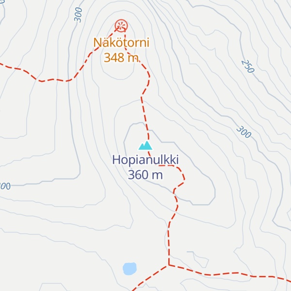 Map of Hopianulkki