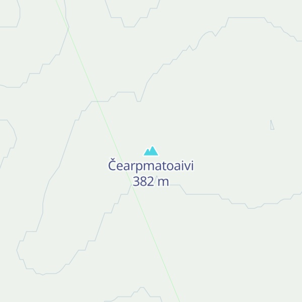 Map of Čearpmatoaivi
