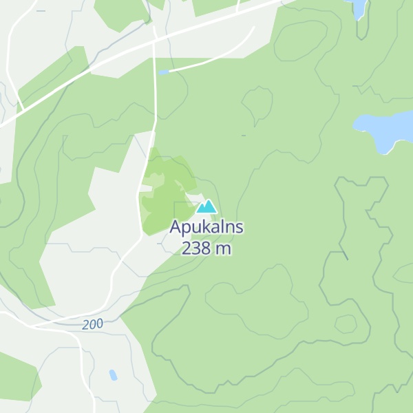 Map of Apukalns