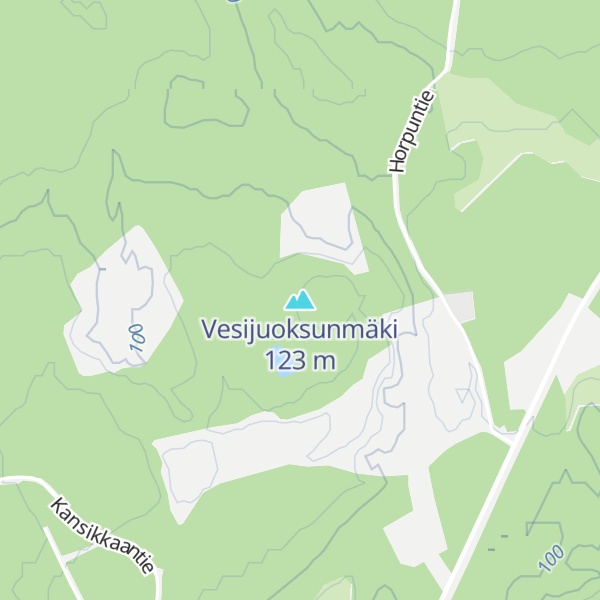 Map of Vesijuoksunmäki