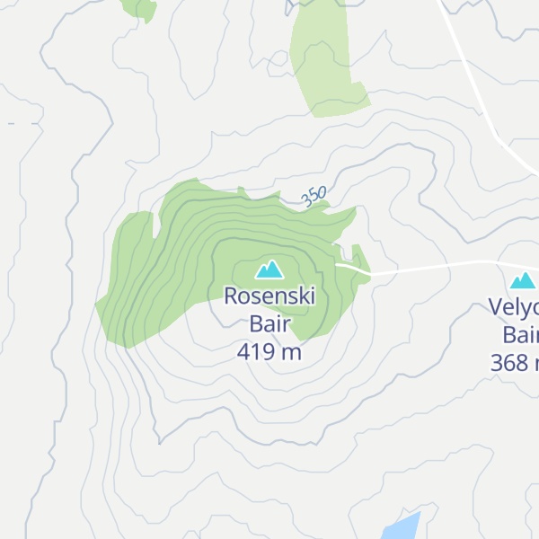 Map of Rosenski Bair