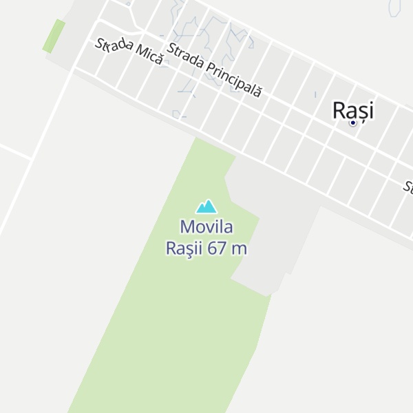 Map of Movila Raşii