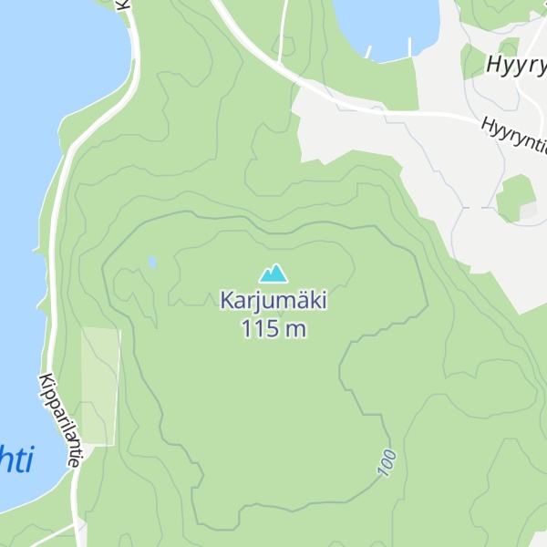 Map of Karjumäki