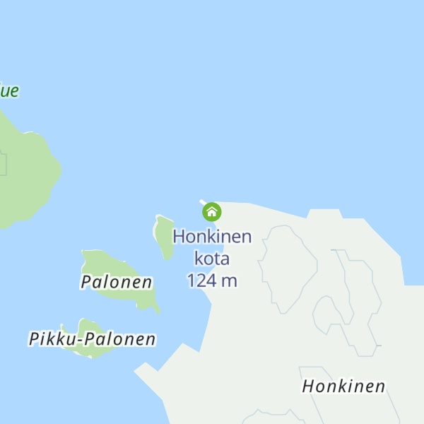Map of Honkinen kota