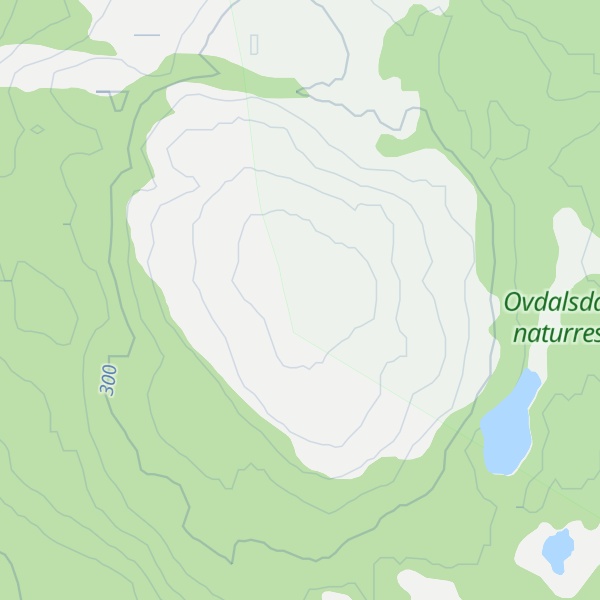 Map of Ovddaldasvárri