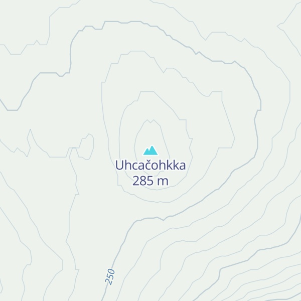 Map of Uhcačohkka