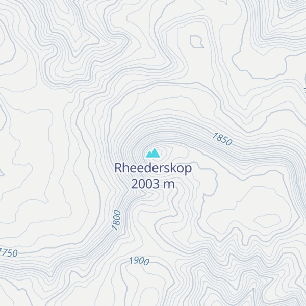 Map of Rheederskop