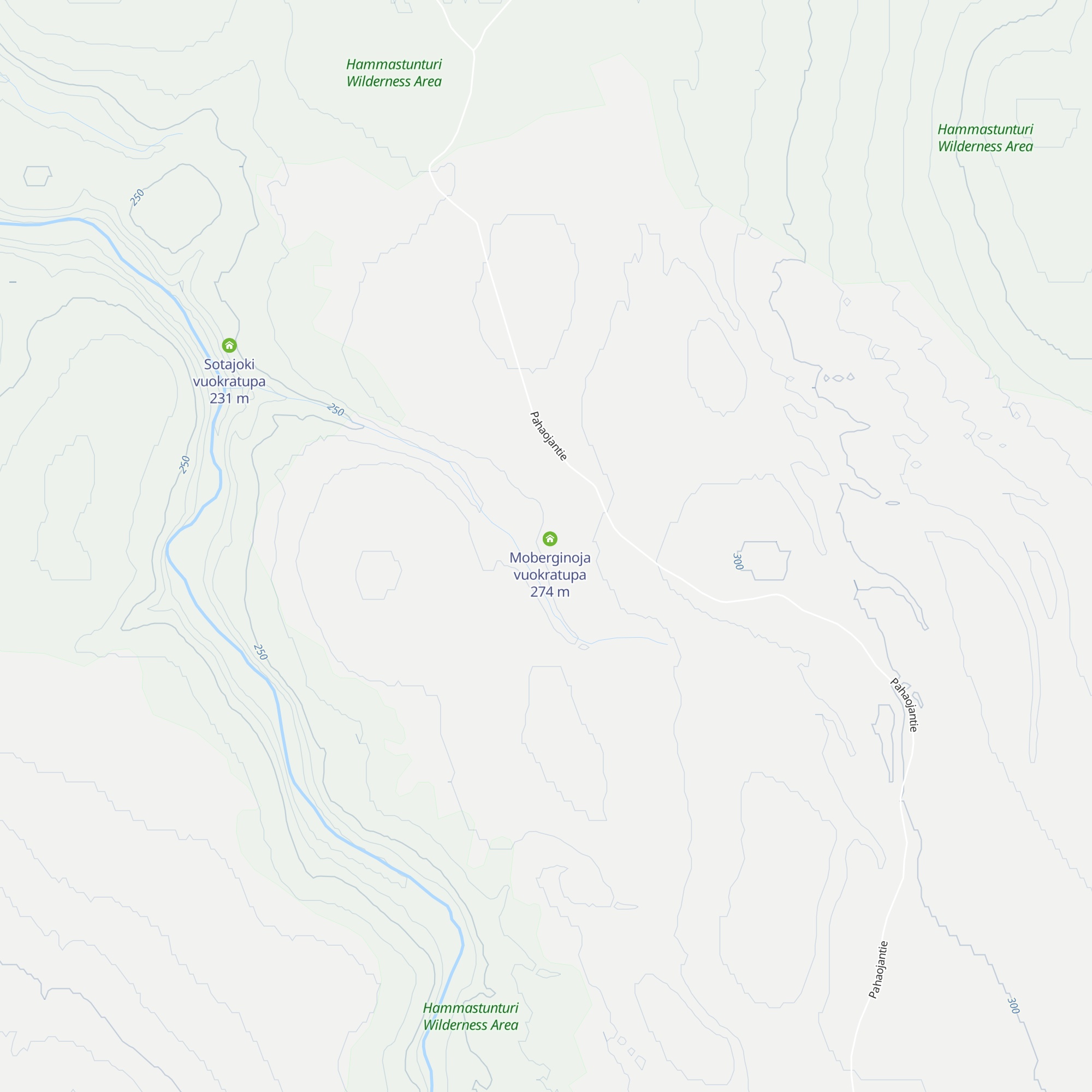 Moberginoja autiotupa map
