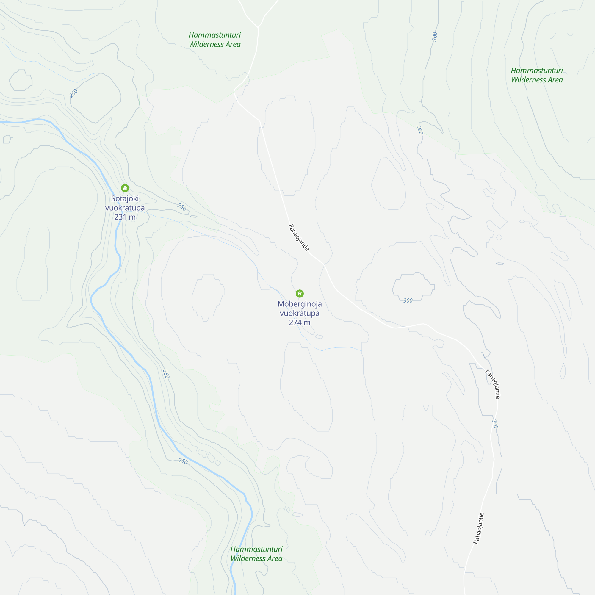 Moberginoja autiotupa map