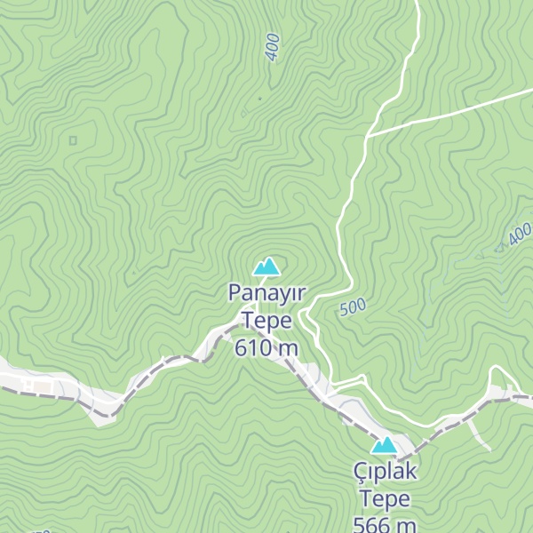 Map of Panayır Tepe