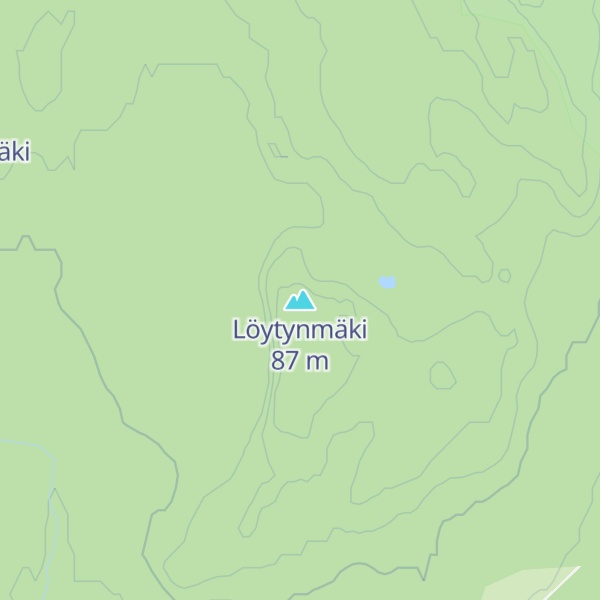 Map of Löytynmäki