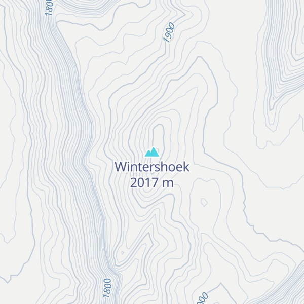 Map of Wintershoek