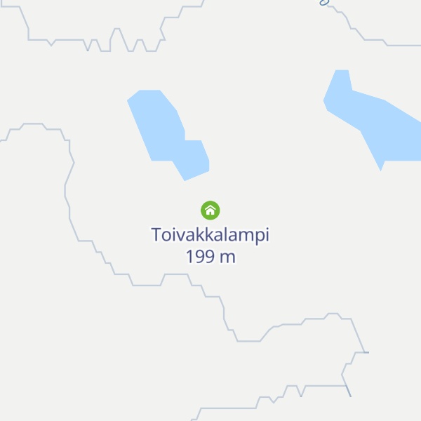 Map of Toivakkalampi
