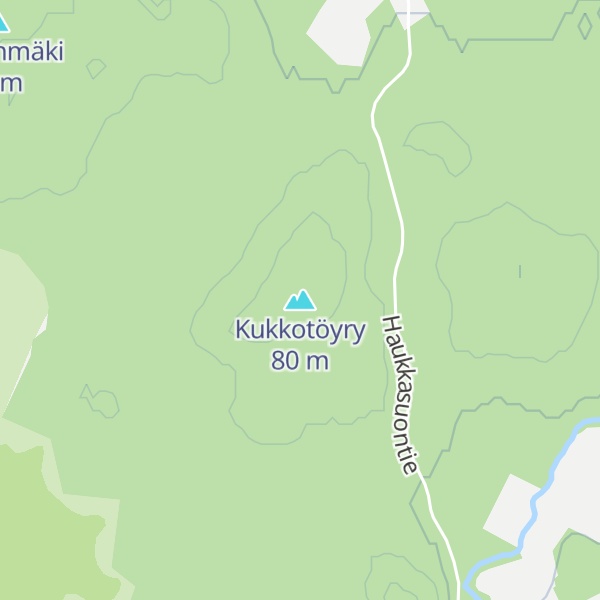 Map of Kukkotöyry
