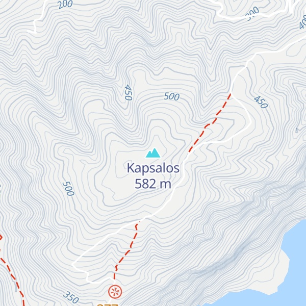 Map of Kapsalos