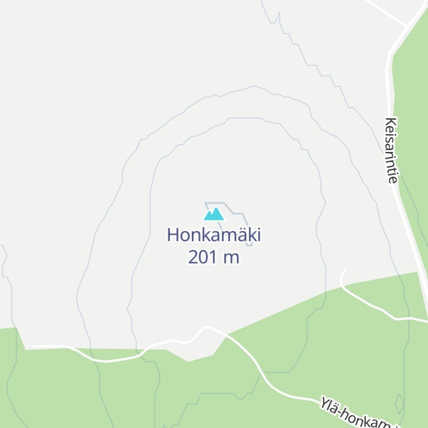 Map of Honkamäki