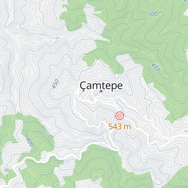 Map of Yumruca Tepe