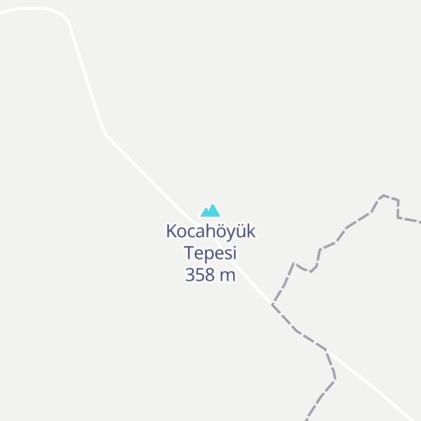 Map of Kocahöyük Tepesi