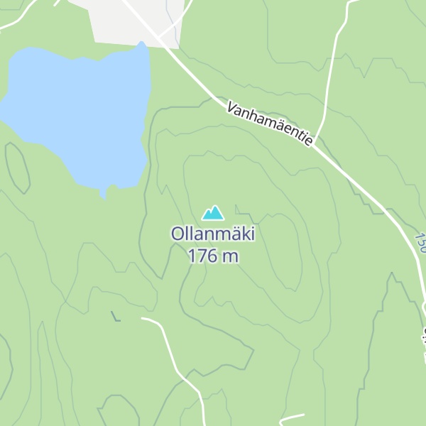 Map of Ollanmäki