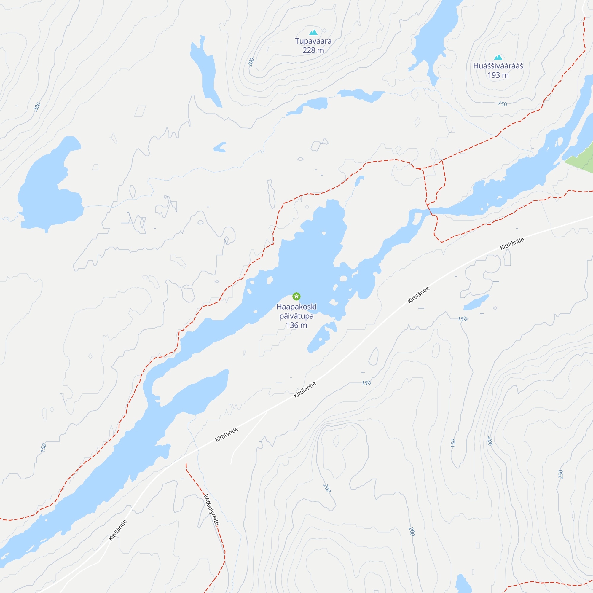 Haapakoski päivätupa map