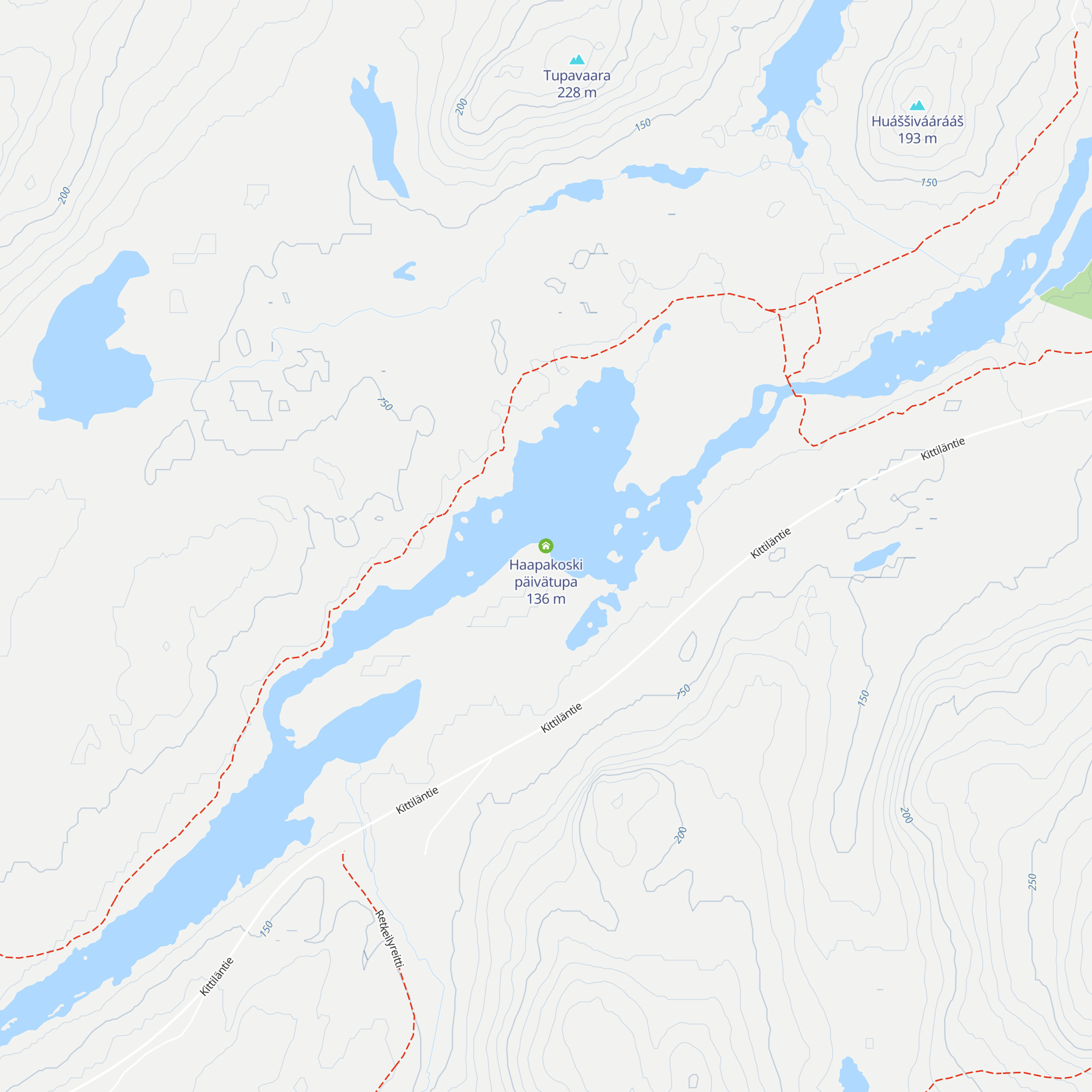 Haapakoski päivätupa map