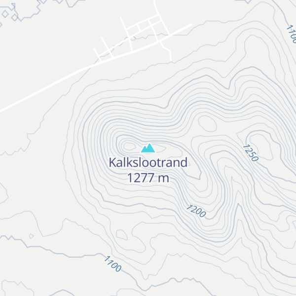 Map of Kalkslootrand