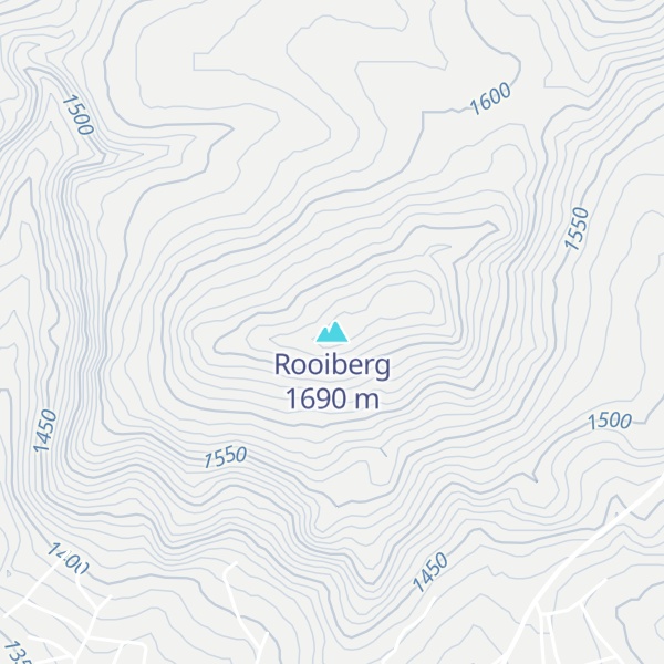 Map of Rooiberg