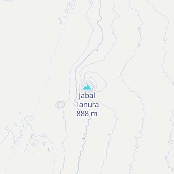 Map of Jabal Tanura