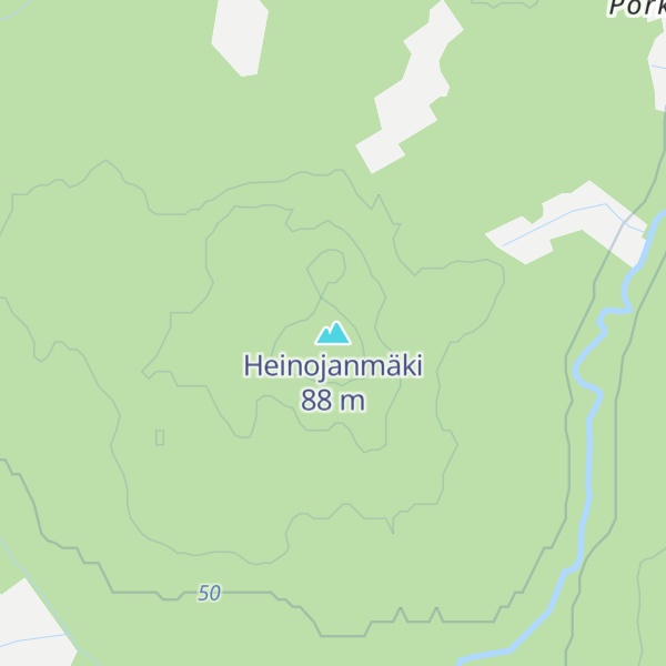 Map of Heinojanmäki