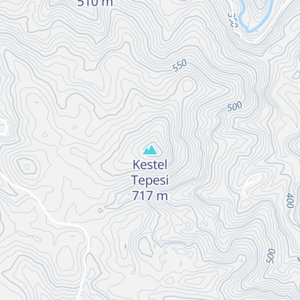 Map of Kestel Tepesi