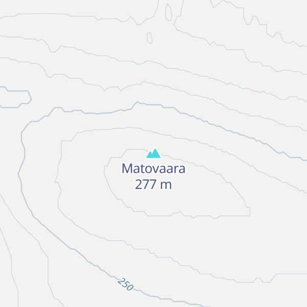 Map of Matovaara